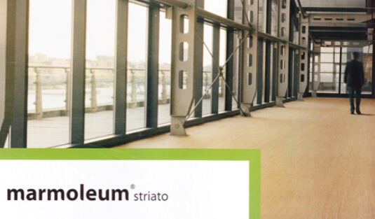 产品名称Forbo木纹亚麻地板Marmoleum Striato-图书馆地板