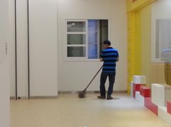 亚麻地板无缝安装流程