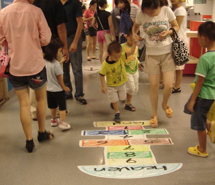 展厅地板工程案例-宜家家居